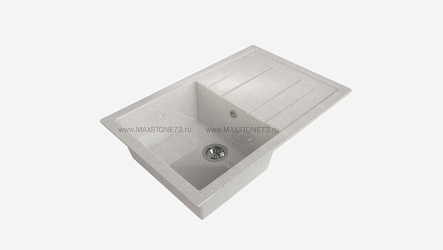 MAXSTONE Мойка глянцевая MS-14 (бежевая) 760*490*210
