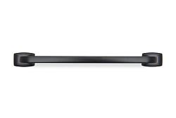 Ручка EDDA RS289BL.4/160мм/185мм (черный матовый)