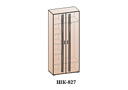 Шкаф Лотос 916 мм, ШК-827, бодега белая