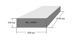 Ширма жалюзийная Венге 1,8м*1,6м  (4 секции)