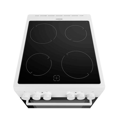 Maunfeld MEC55CW07 белый Кухонная плита электрическая
