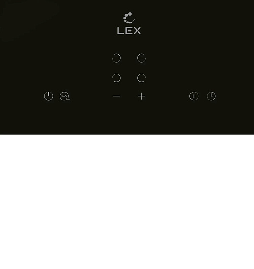 LEX EVH 640A BL Варочная панель стеклокерамическая