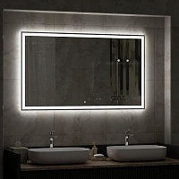 Agava Зеркало Mercury LED 1200х700 с сенсором ЗЛП464