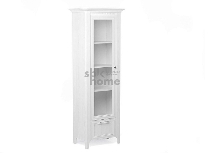 Пенал со стеклом Клер, сосна андерсен