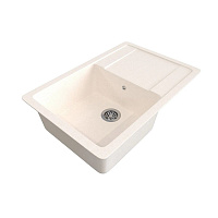 Gamma STONE Мойка матовая GS-15 (белая) 650*490*200
