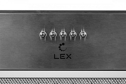 LEX GS BLOC P 600 INOX Вытяжка полновстраиваемая