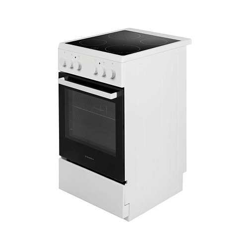 Maunfeld MEC55CW07 белый Кухонная плита электрическая