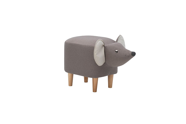 Пуф Leset Mouse combi (Мышь), рогожка