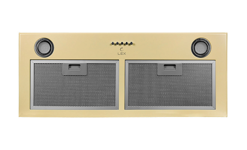 LEX GS BLOC P 900 IVORY Вытяжка полновстраиваемая