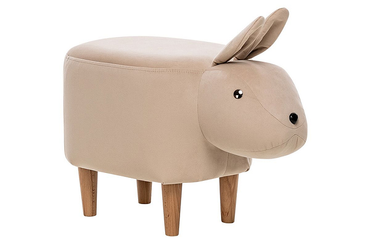 Пуф Leset Rabbit combi (Кролик), велюр