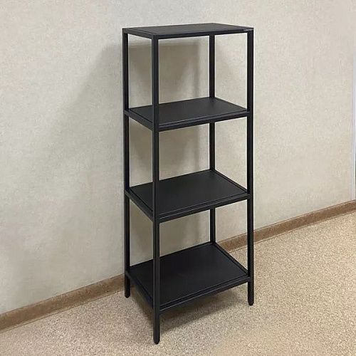 COMFORTY Этажерка напольная универсальная Черная