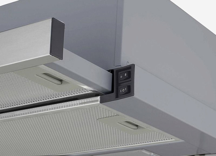 LEX HUBBLE 600 INOX Вытяжка встраиваемая