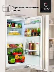 LEX RBI 201 NF белый Встраиваемый холодильник