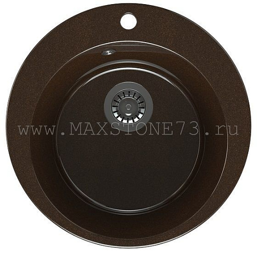 MAXSTONE Мойка глянцевая MS-20 (лео) 495*495*205