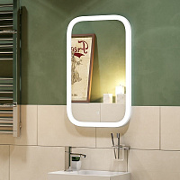 Agava Зеркало Mini LED 400x700 с сенсором ЗЛП852