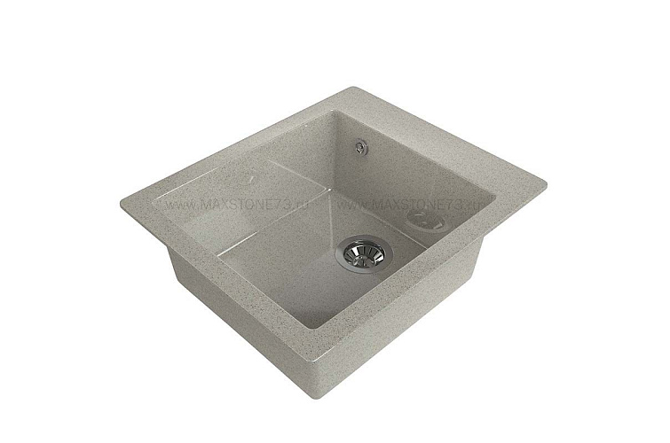 MAXSTONE Мойка глянцевая MS-25 (песочная) 415*490*200
