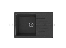 Gamma STONE Мойка матовая GS-7 (черная) 750*495*205