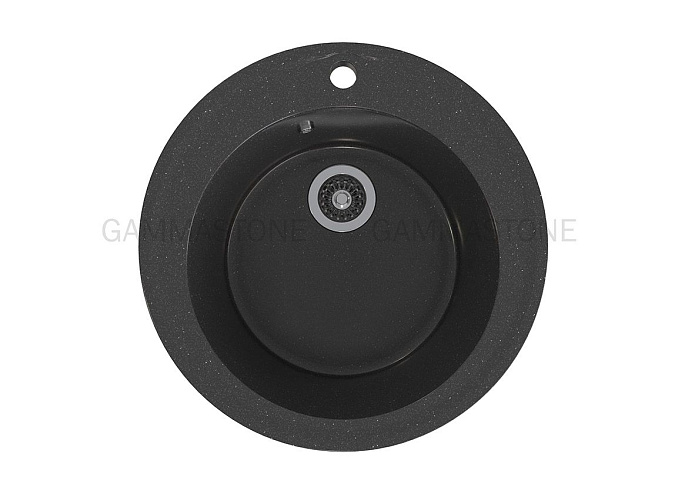 Gamma STONE Мойка матовая GS-1 (черная) 475*475*194