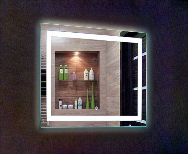 Agava Зеркало Rimini LED 1200x800 с сенсором ЗЛП141