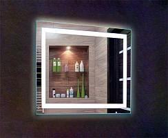 Agava Зеркало Rimini LED 1200x800 с сенсором ЗЛП141