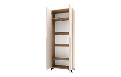 Шкаф Ева 800 2С, сатин