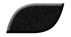 MAXSTONE Мойка глянцевая MS-6 (черный металлик) 640*490*215