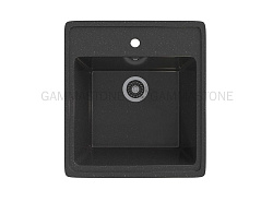 Gamma STONE Мойка матовая GS-10 (черная) 460*500*205