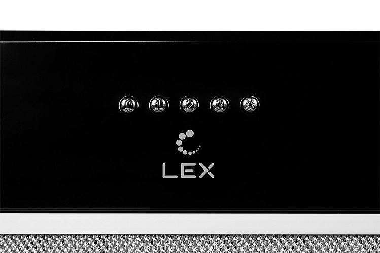 LEX GS BLOC P 600 BLACK Вытяжка полновстраиваемая